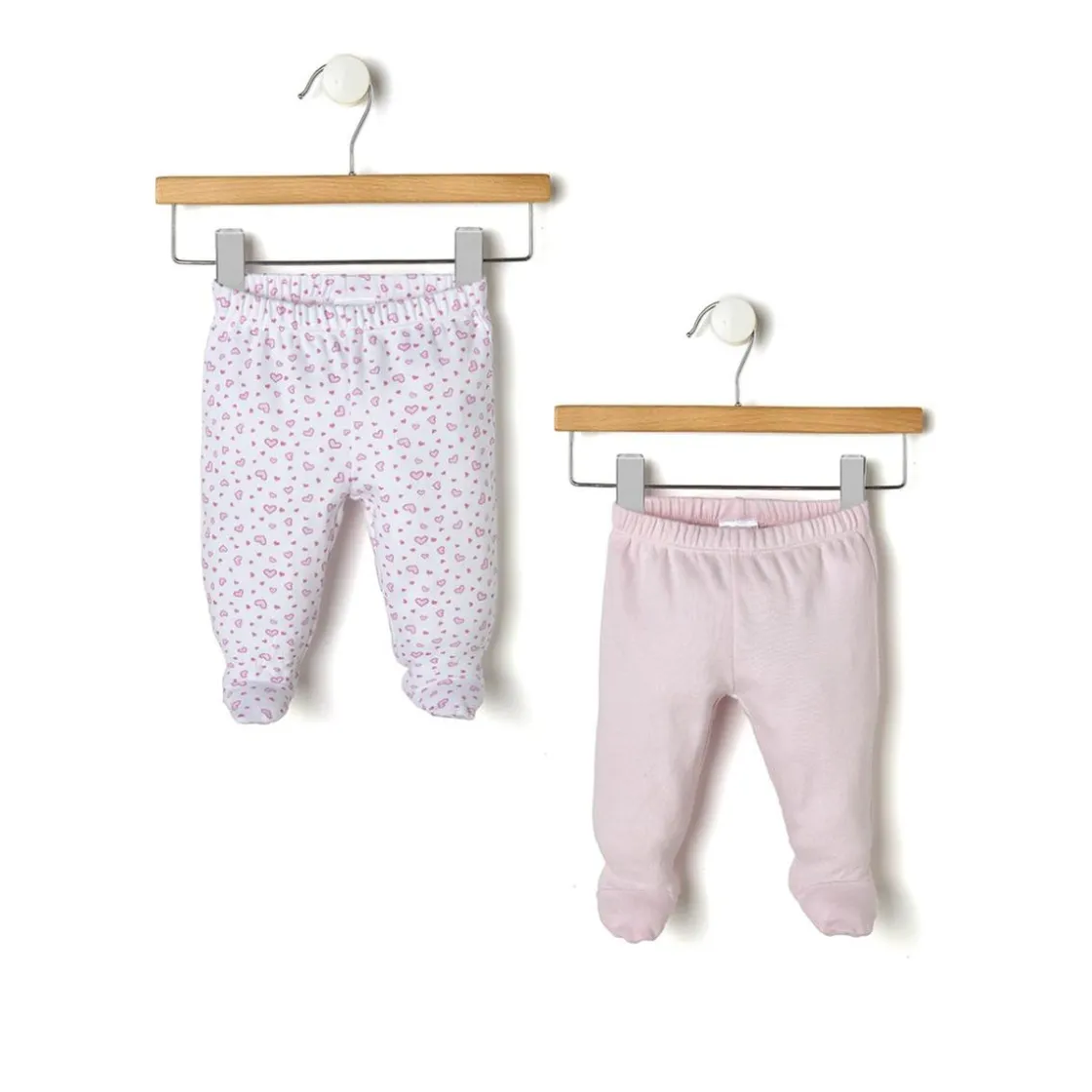 Prenatal Paquete de 2 conjuntos rosa y blanco con camiseta y polainas* Recién Nacido·Ropa Y Accesorios|Ropa Y Accesorios·Conjuntos