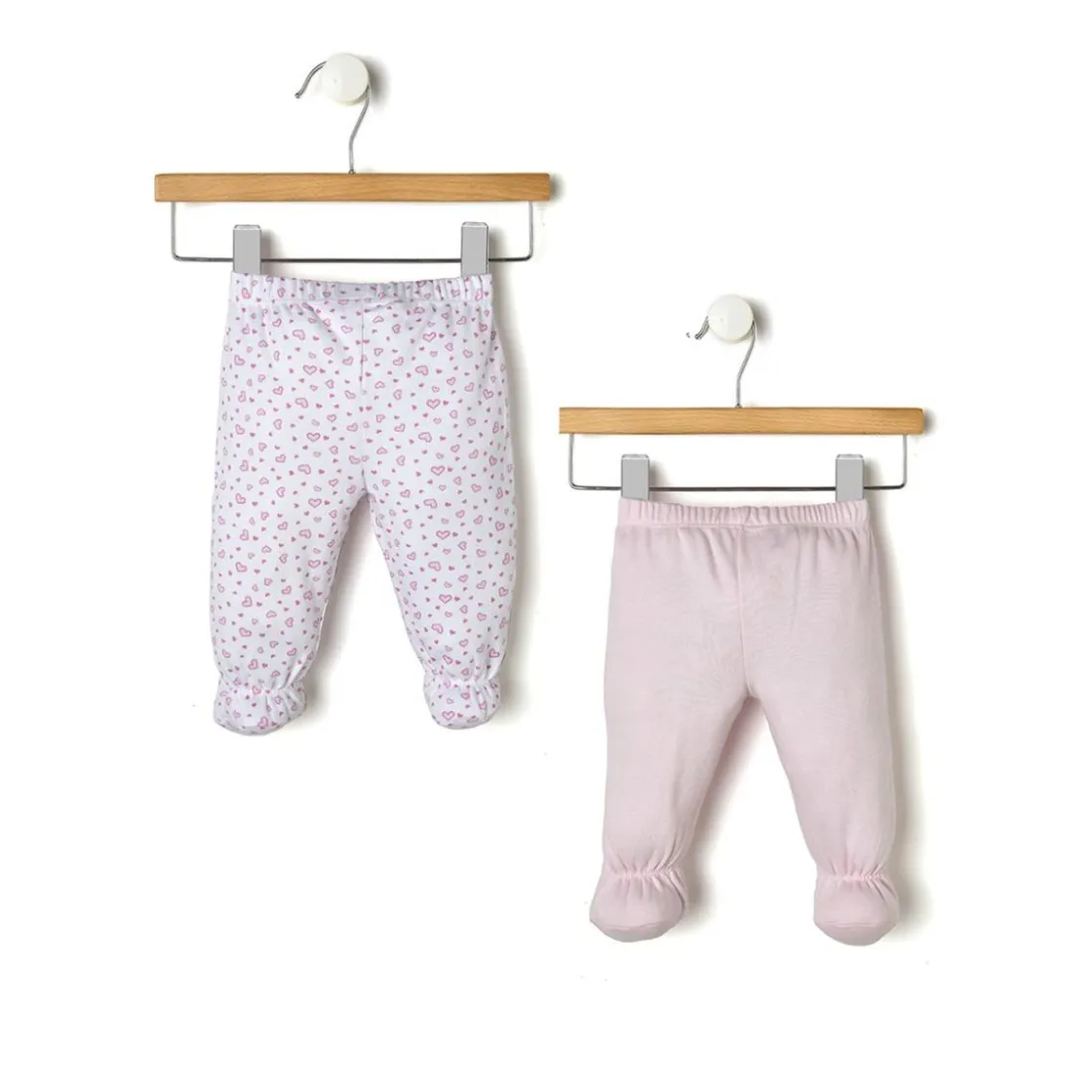 Prenatal Paquete de 2 conjuntos rosa y blanco con camiseta y polainas* Recién Nacido·Ropa Y Accesorios|Ropa Y Accesorios·Conjuntos