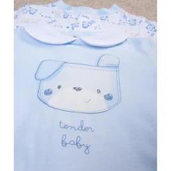 Prenatal Paquete de 2 mamelucos azules y blancos con estampado de osito* Ropa Y Accesorios·Peleles|Recién Nacido·Ropa Y Accesorios