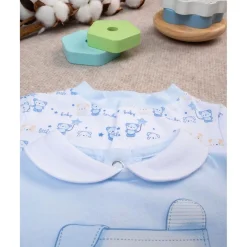 Prenatal Paquete de 2 mamelucos azules y blancos con estampado de osito* Ropa Y Accesorios·Peleles|Recién Nacido·Ropa Y Accesorios
