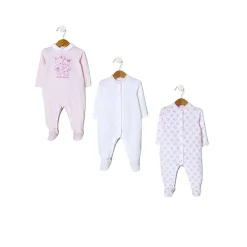 Prenatal Paquete de 3 piezas de peleles de terciopelo* Recién Nacido·Ropa Y Accesorios|Ropa Y Accesorios·Peleles