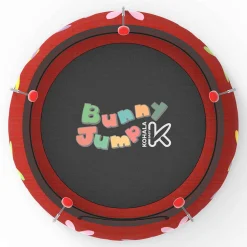 DEVESSPORT Parque de juegos con cama elástica Rojo