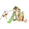 MASGAMES Parque juegos infantil de madera Penthouse XL con columpio doble* Columpios