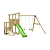 MASGAMES Parque juegos infantil de madera Cascade con columpio doble* Columpios