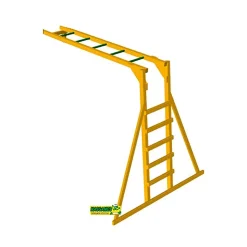 MASGAMES Parque juegos infantil de madera Teide XL con puente* Columpios