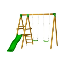 MASGAMES Parque juegos infantil de madera Milos