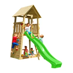 MASGAMES Parque juegos infantil de madera Belvedere XL* Columpios