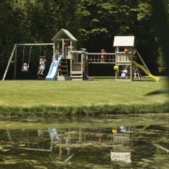 MASGAMES Parque juegos infantil de madera combinación Himalaya