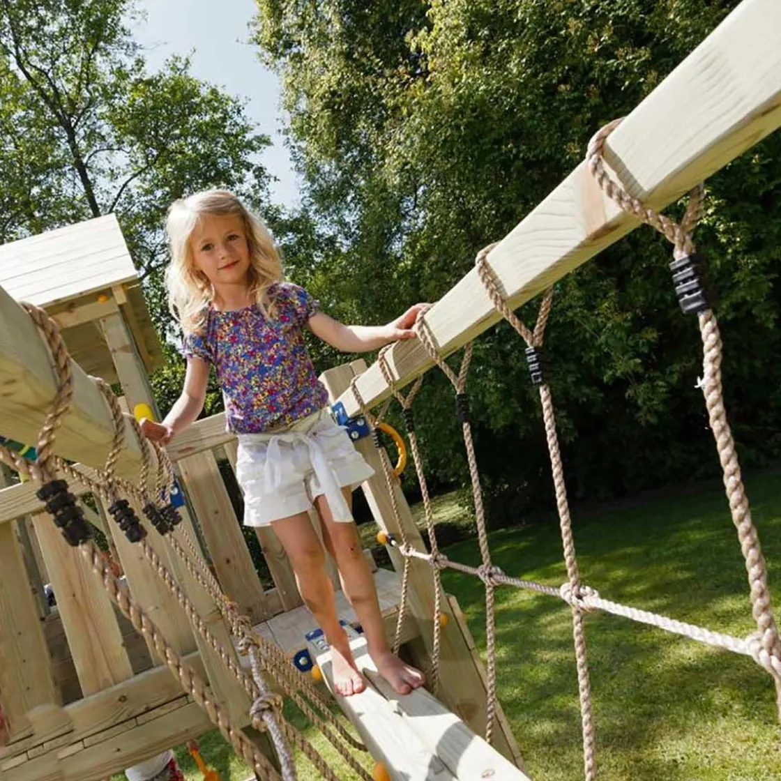 MASGAMES Parque juegos infantil de madera combinación Himalaya
