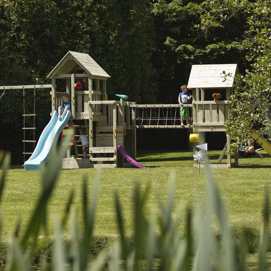 MASGAMES Parque juegos infantil de madera combinación Himalaya