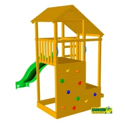 MASGAMES Parque juegos infantil de madera Teide XL* Columpios
