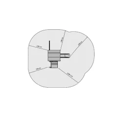 MASGAMES Parque juegos infantil de madera Kilauea