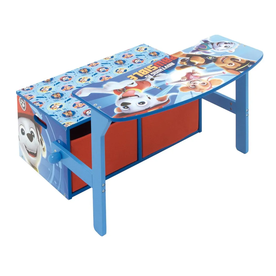 ARDITEX Patrulla Canina - Banco 3 en 1