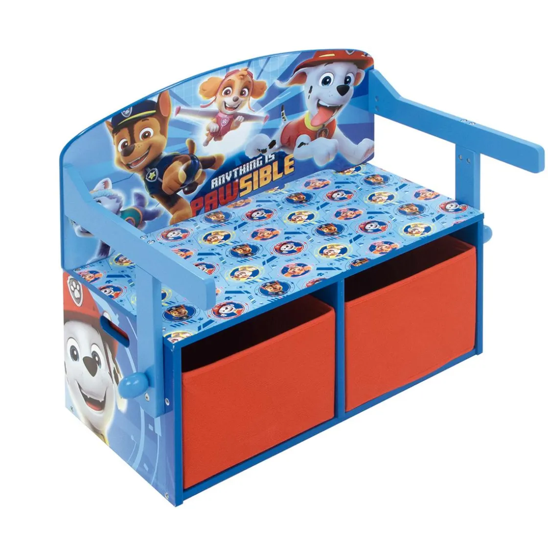 ARDITEX Patrulla Canina - Banco 3 en 1