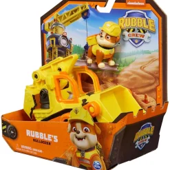 SPIN MASTER Patrulla Canina - Bulldozer de juguete Rubble* Coleccionables Y Mini Mundos