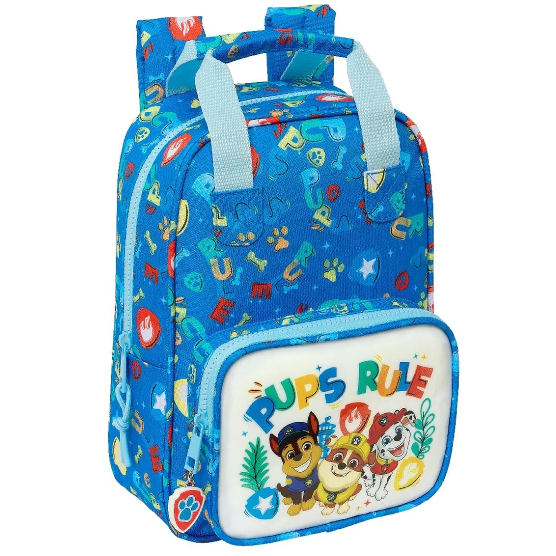 SAFTA Patrulla Canina - Mochila con asas adaptable a carro - Colección Pups Rule* Material Escolar