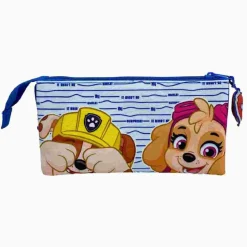 GARDEN POCKET Patrulla Canina - Portatodo triple* Material Escolar