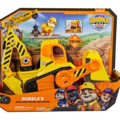 SPIN MASTER Patrulla Canina - Vehículo Deluxe de Aventuras y Construcciones Rubble ㅤ* Coleccionables Y Mini Mundos