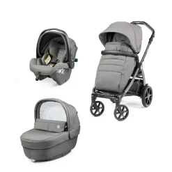 PEG PEREGO Peg-Pérego - Silla de auto Trio Book First Journey SLK Cot Elite Mercury* Trío Y Accesorios·Trío Y Dúo