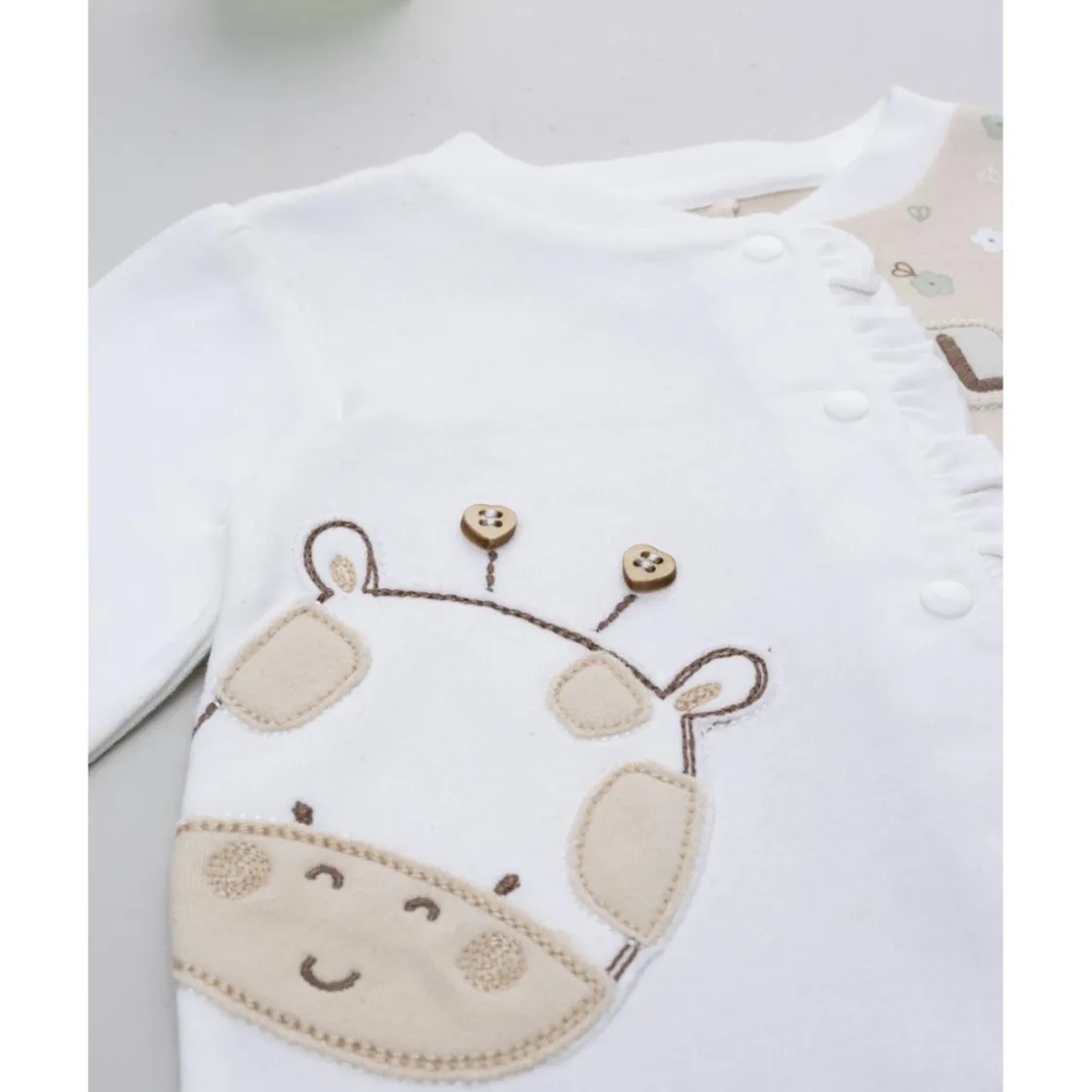 Prenatal Pelele bicolor jirafa