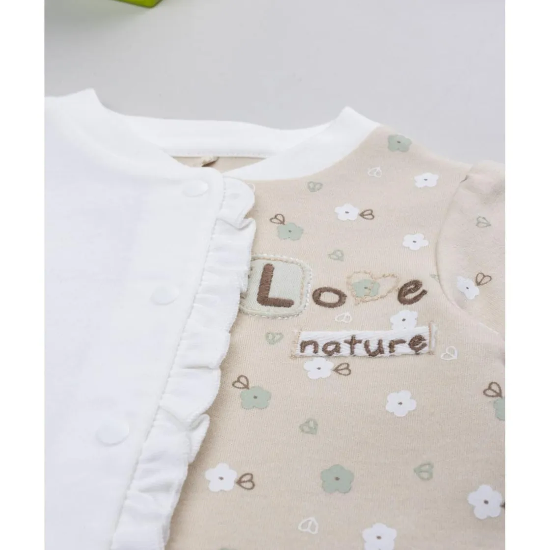 Prenatal Pelele bicolor jirafa