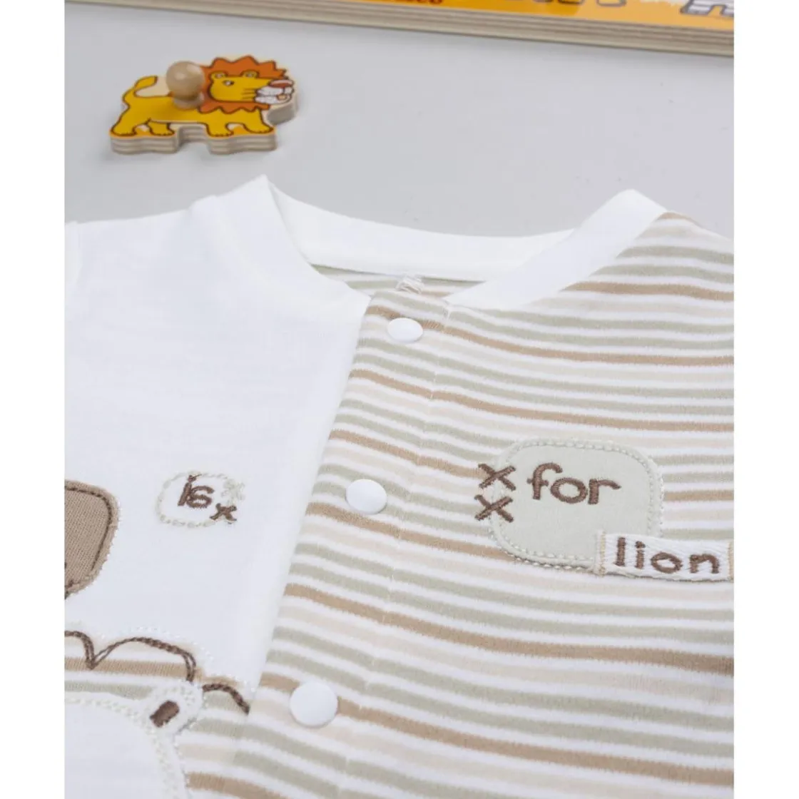 Prenatal Pelele bicolor león* Ropa Y Accesorios·Peleles|Recién Nacido·Ropa Y Accesorios
