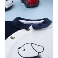 Prenatal Pelele blanco y azul de niña con perrito* Ropa Y Accesorios·Peleles|Recién Nacido·Ropa Y Accesorios