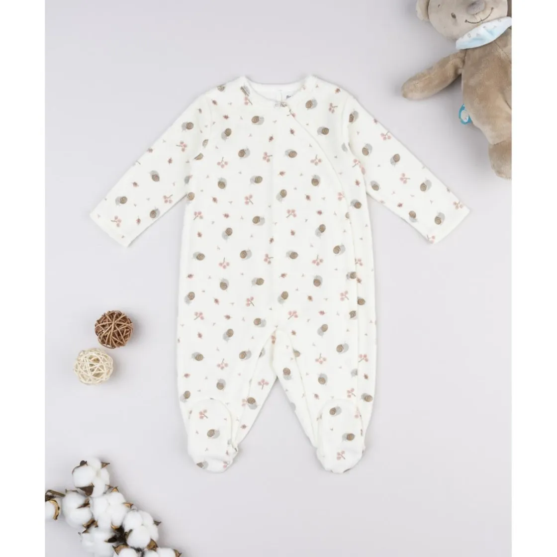 Prenatal Pelele de niña con caracoles estampados* Ropa Y Accesorios·Peleles|Recién Nacido·Ropa Y Accesorios