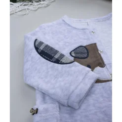 Prenatal Pelele gris de niño con perrito* Ropa Y Accesorios·Peleles|Recién Nacido·Ropa Y Accesorios