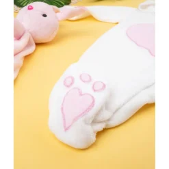 Prenatal Pelele rosa con capucha de unicornio