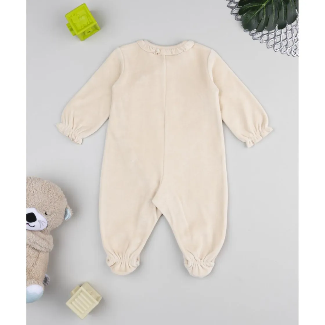 Prenatal Pelele terciopelo jirafa