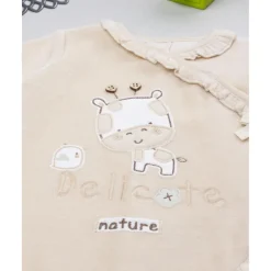 Prenatal Pelele terciopelo jirafa