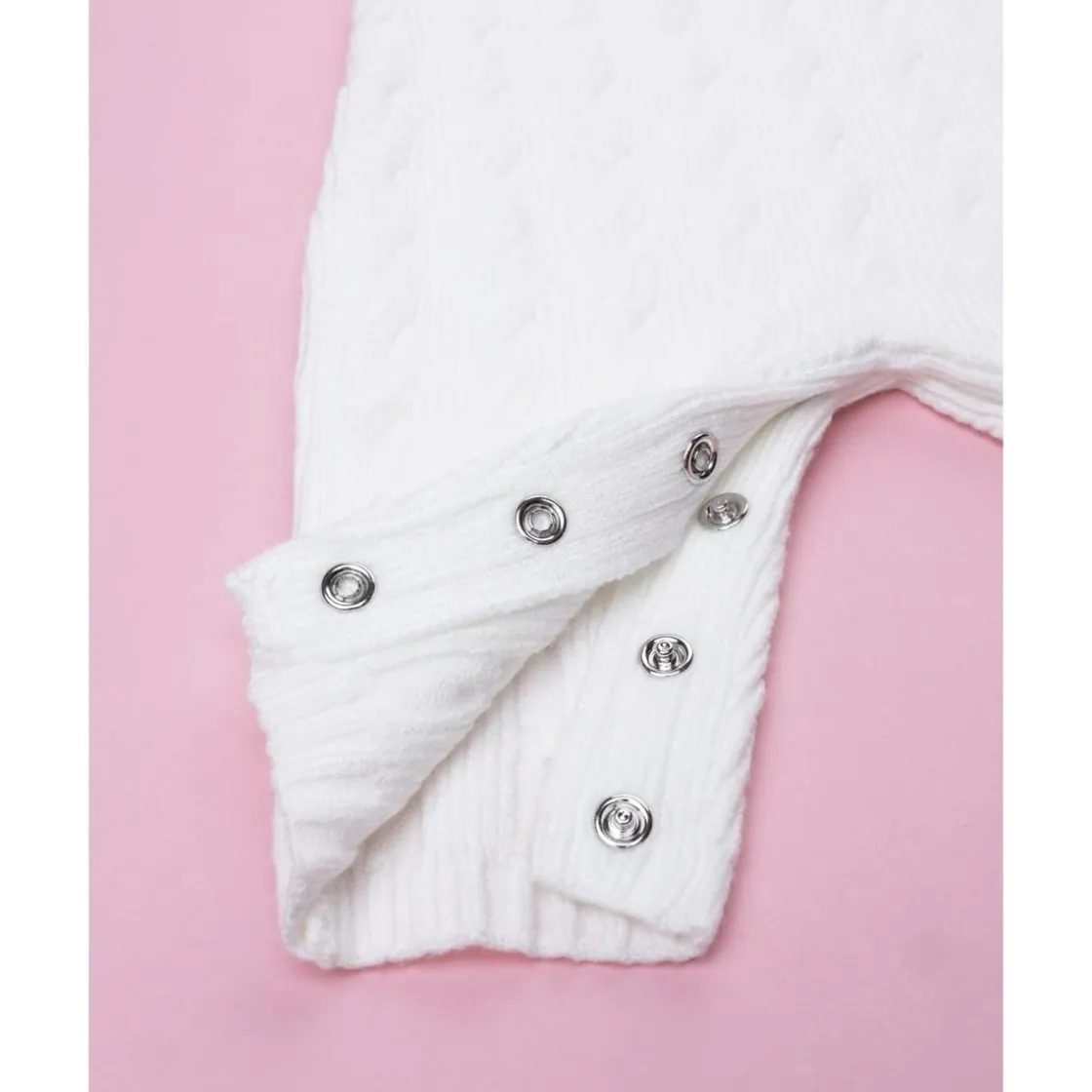 Prenatal Pelele tricot blanco de niña con lazo* Ropa Y Accesorios·Peleles|Recién Nacido·Ropa Y Accesorios