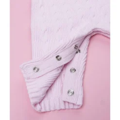 Prenatal Pelele tricot rosa de niña con lazo* Ropa Y Accesorios·Peleles|Recién Nacido·Ropa Y Accesorios
