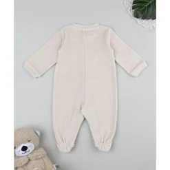Prenatal Pelele unisex beige con ositos para recién nacido