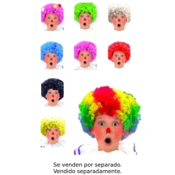 TOYS "R" US Peluca de payaso talla M (varios colores)* Disfraces|Halloween