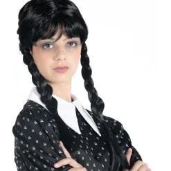 RAVENSBURGER IBÉRICA Peluca Miércoles Addams* Disfraces|Halloween