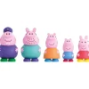 DEQUBE Peppa Pig - Pack 5 figuras de baño