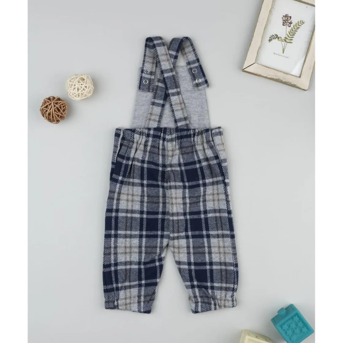 Prenatal Peto escocés azul de niño con perrito