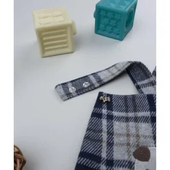 Prenatal Peto escocés azul de niño con perrito