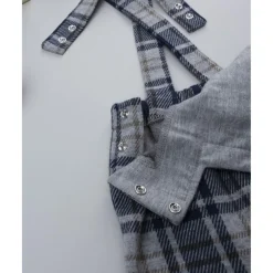 Prenatal Peto escocés azul de niño con perrito