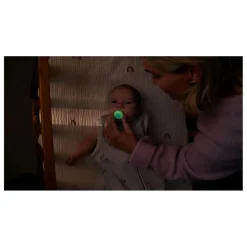 AVENT Philips - 2 chupetes nocturnos Ultra Start niña lila y amarillo (0-2m)