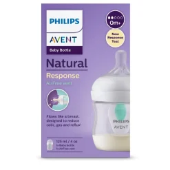 AVENT Philips - Biberón natural response airfree 125ml (0m+)* Biberones Y Chupetes·Biberones