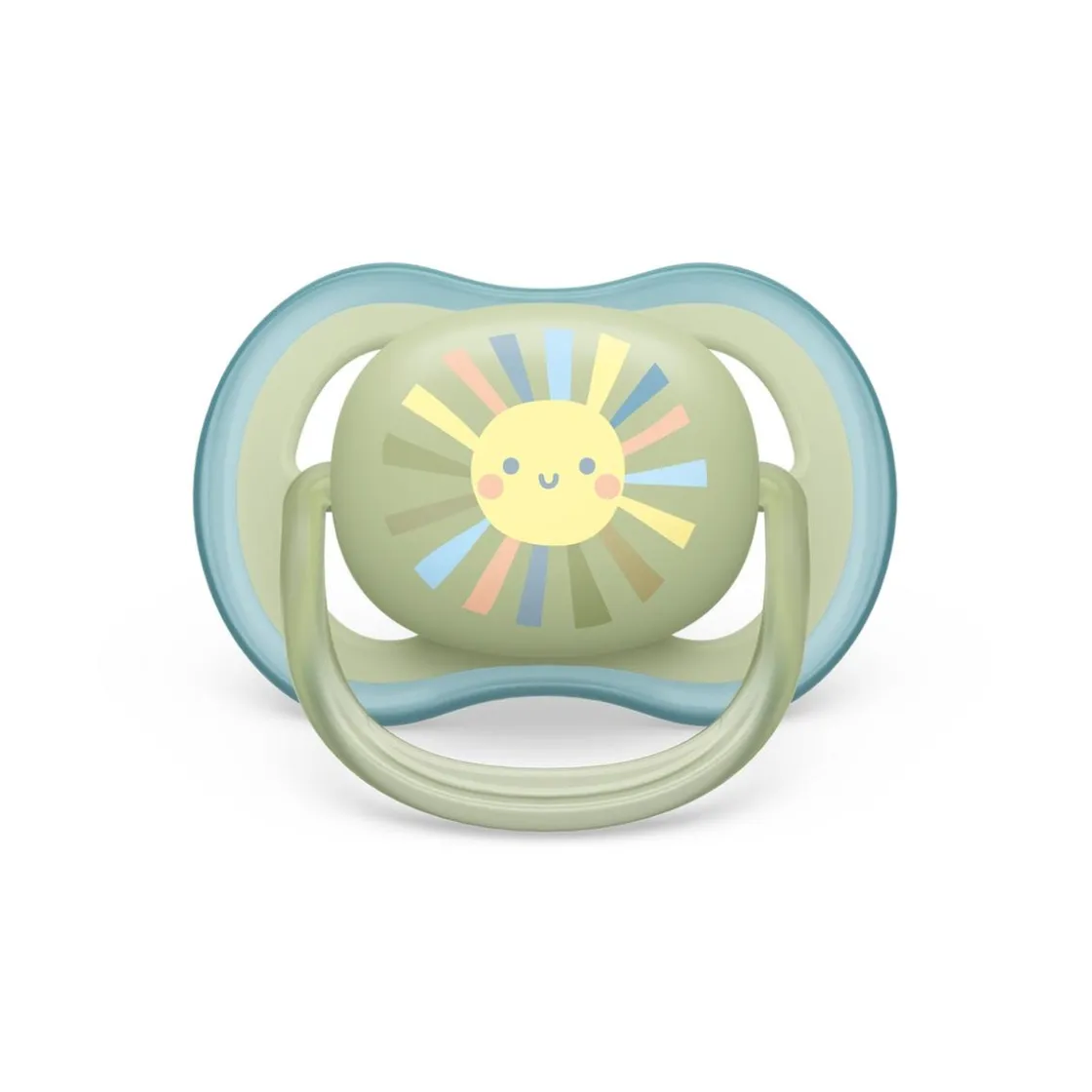 AVENT Philips - Chupetes ultra air 0-6 meses azul/verde (2 unidades)* Biberones Y Chupetes·Chupetes