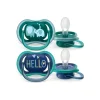 AVENT Philips - Chupetes ultra air verde/azul 18+ meses* Biberones Y Chupetes·Chupetes