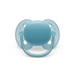 AVENT Philips - Chupetes ultra suaves 6-18 meses azul claro y gris (2 unidades)* Biberones Y Chupetes·Chupetes