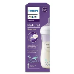 AVENT Phillips - Biberón Natural Response 330 ml Tortuga