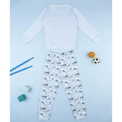 Prenatal Pijama azul "Rock Star" para niño
