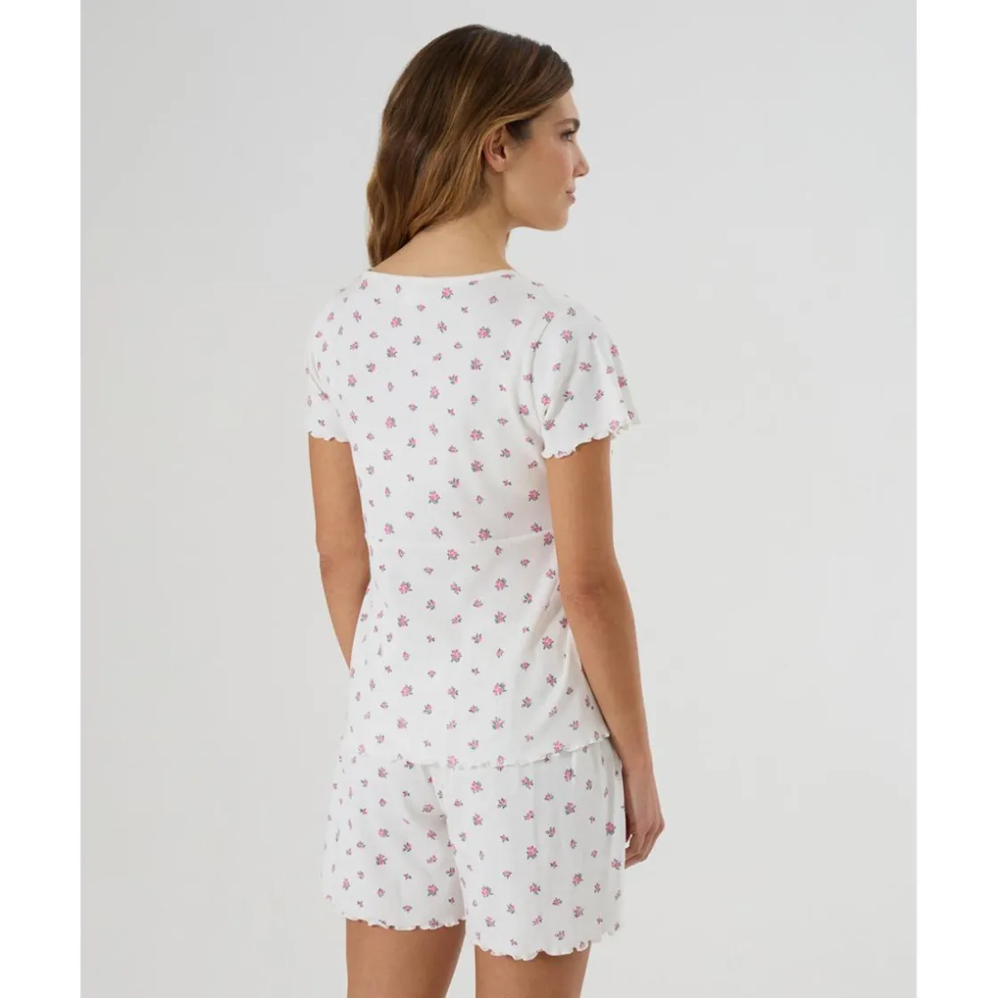 Prenatal Pijama Corto Premamá con Estampado Floral