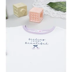 Prenatal Pijama niña blanco y violeta con cerezas* Descanso Y Ropa Interior·Infantil 2-10 Años